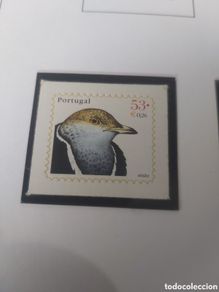 Stamps: Fauna Aves pájaros autoadesiva 2001 Portugal